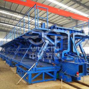 安徽路港合樅高速預制環形輕型T梁模板