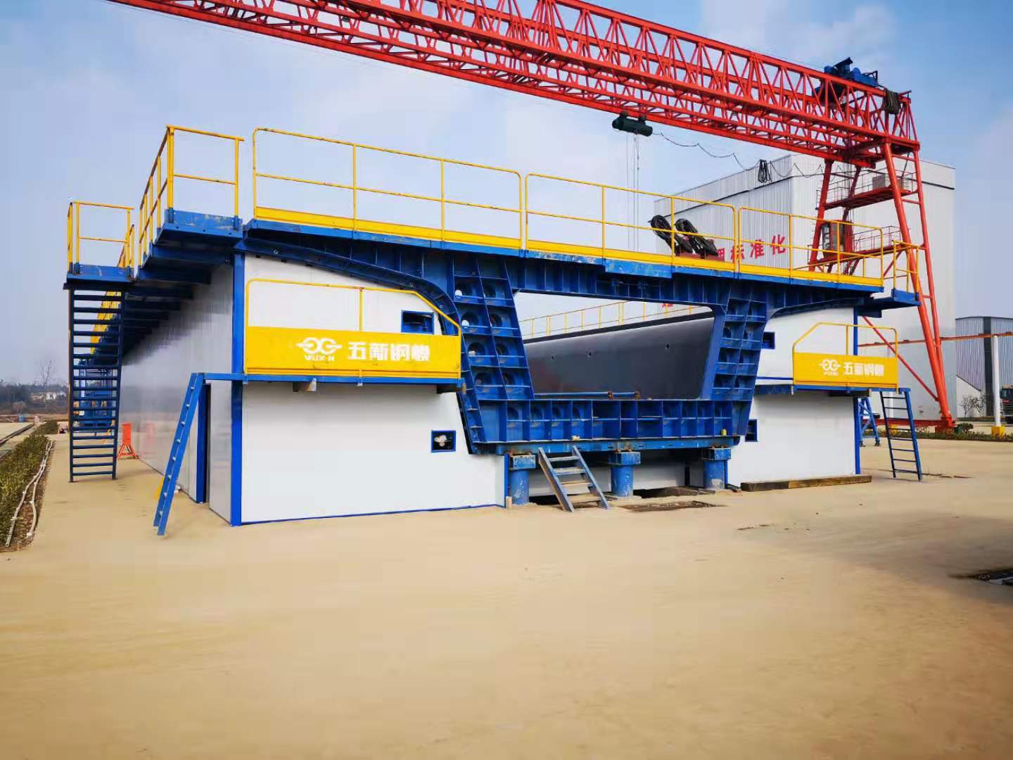 中鐵十二局四公司常益長漢壽制梁場