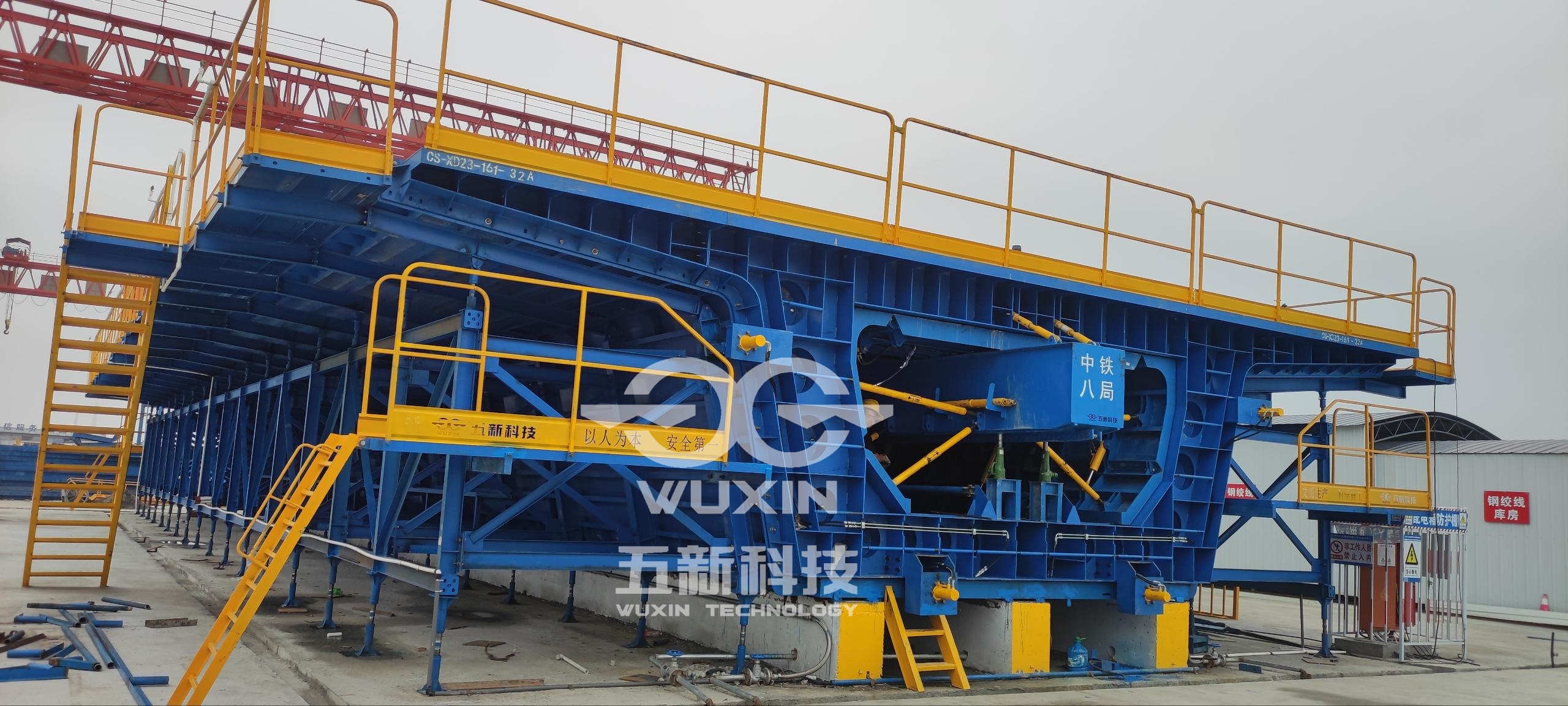 中鐵八局-滬寧合鐵路-全椒制梁場