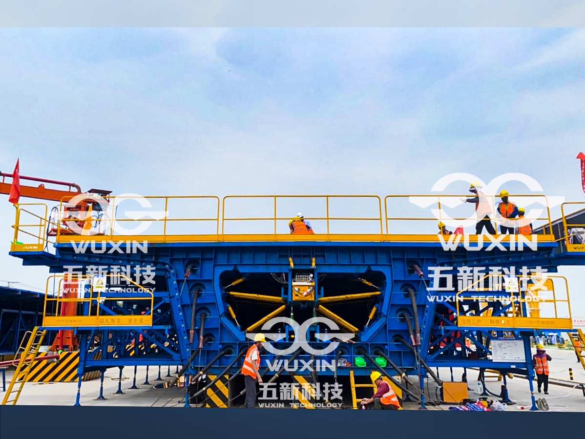 中鐵建大橋局-滬寧合鐵路-江都制梁場