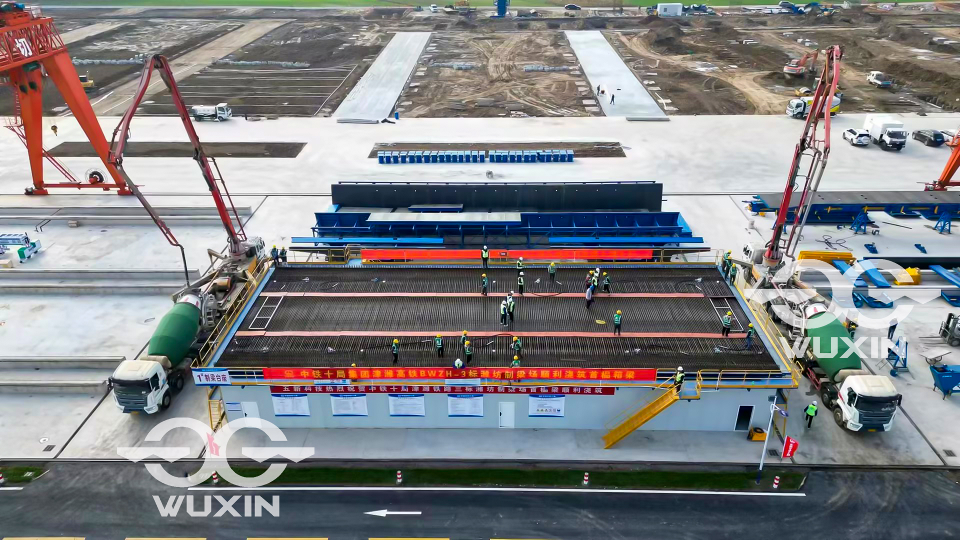 中鐵十局-津濰高鐵-濰坊梁場