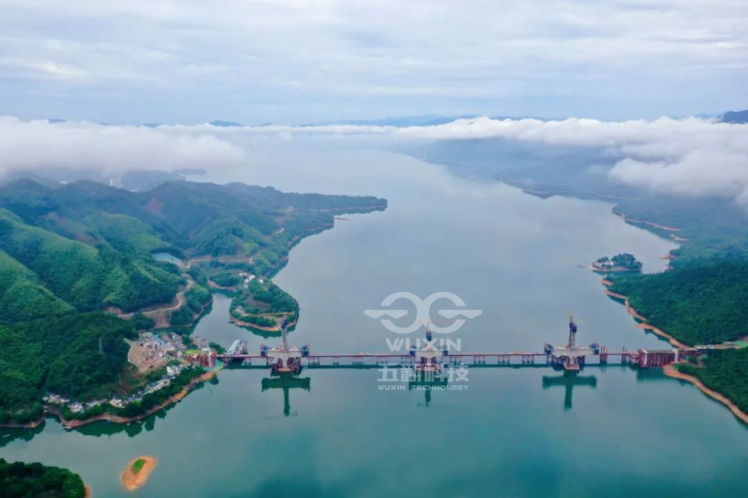 中鐵建大橋局-池黃高鐵黃山太平湖大橋