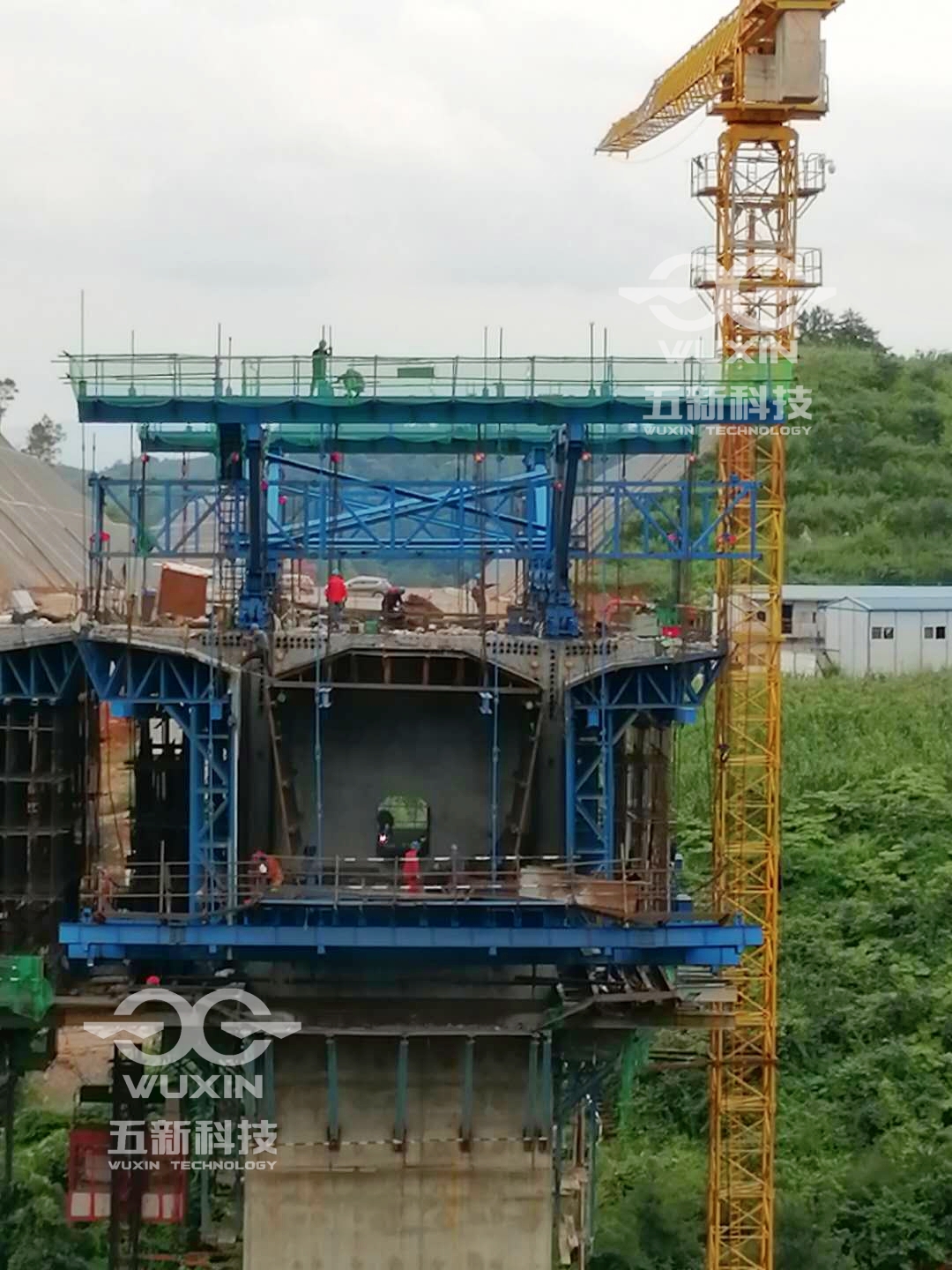 中鐵四局-蘭溪河大橋